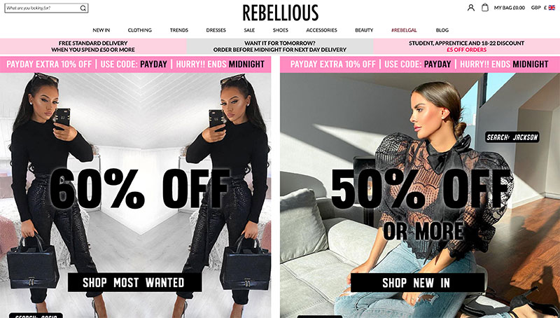 Rebelious Fashion Klarna