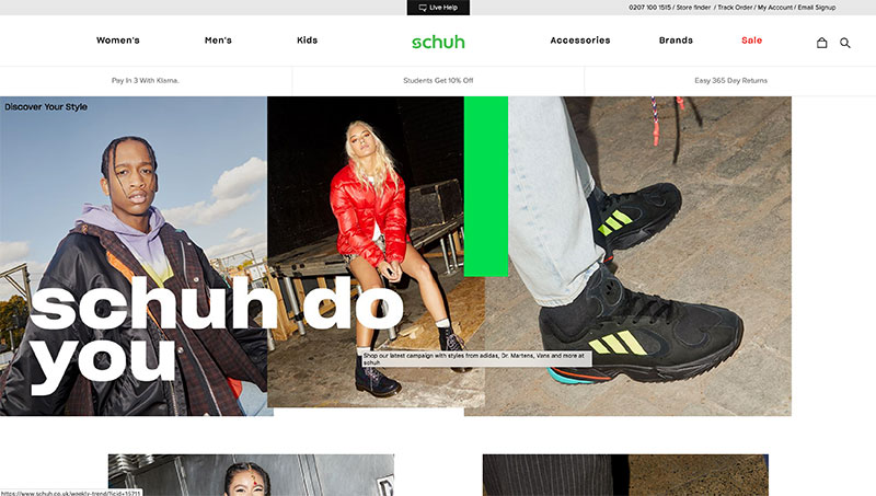 schuh Klarna