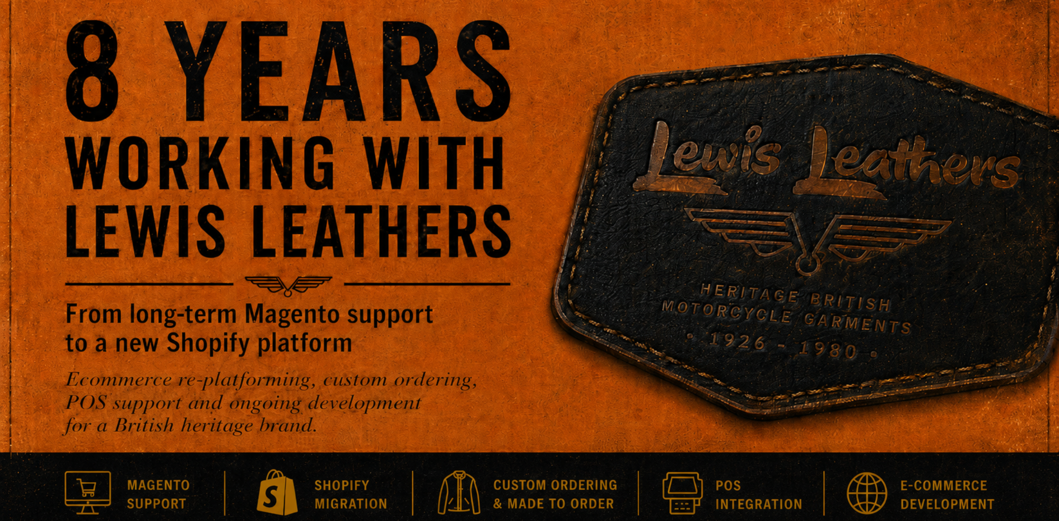 A Long-Term Relationship With Lewis Leathers